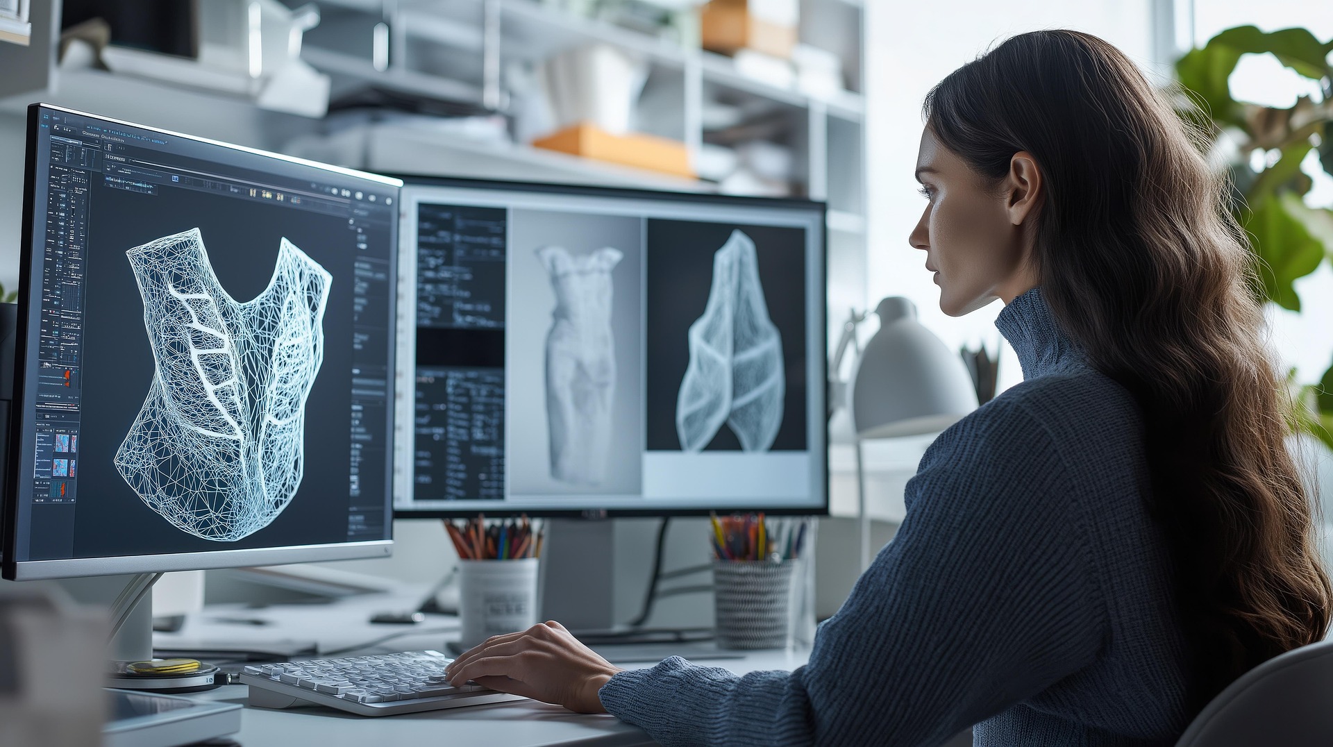 Fashion Prompt, AI-generated fashion illustration using Midjourney